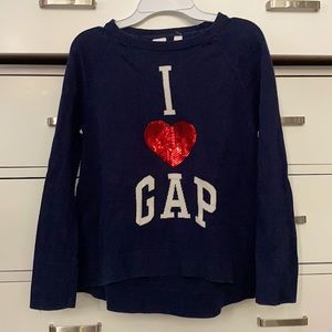 Gap Knit Top for Girls